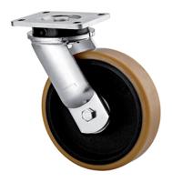 9650ftp200p63 Tente Swivel Castor Wheel, 1000kg Capacity, 200mm Wheel