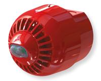 esf-5003 Klaxon Sonos Pulse Series Red Sounder Beacon, 17 → 60 V dc, Wall Mount, 97dB at 1 Metre
