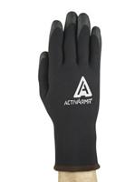 97631090 Ansell ActivArmr 97-631 Black Acrylic, Nylon Acrylic, Nylon, Polyvinyl Chloride Work Gloves, Size 9
