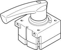 vher-h-b43c-b-g12 Festo Rod Lever 4/3 Closed Pneumatic Manual Control Valve VHER Series, G 1/2, 1/2, 3192066