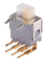 734-7356 RS PRO IP67 PCB Slide Switch DPDT Latching 400 mA @ 20 V Side