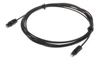 830-0086 RS PRO Male TOSlink to Male TOSlink Optical Audio Cable, 2.5m
