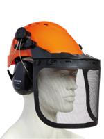 forest1 SINGER SAFETY FOREST1 Black, Orange Hard Hats, AdjustableVentilated