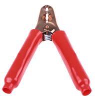 bu-41a-2 Mueller Electric Crocodile Clip, Copper-Plated Steel Contact, 200A, Red