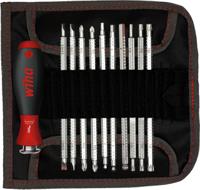 03591 Wiha Ball End Hex; Phillips; Pozidriv; Torx Interchangeable Screwdriver Set, 12-Piece