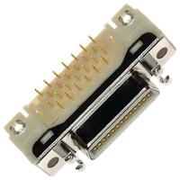 10226-55g3pc 3M MDR 102 26 Way Right Angle Through Hole D-sub Connector Socket, 1.27mm Pitch