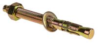 908-6980 RS PRO Carbon Steel Anchor Bolt M12 x 120mm, 12mm Fixing Hole