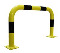174-5896 RS PRO Black & Yellow Steel Protection Barrier