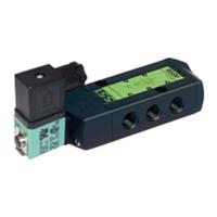 scg551a017ms4850-60 EMERSON – ASCO 5/2 Monostable Spool Valve - Electro-Pneumatic G 1/4 511 Series