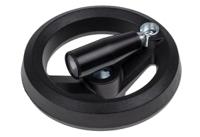 161-2004 RS PRO Black Glass-Fibre Reinforced Technopolymer Hand Wheel, 100mm diameter