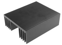 271-870 RS PRO Heatsink, Universal Rectangular Alu, 0.5K/W, 150 x 125 x 50mm