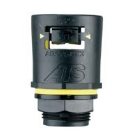7tca296170r0105-at16m16ably Adaptaflex Straight, Conduit Fitting, 16mm Nominal Size, M16, Nylon 66, Black IP66, IP67, IP68, IP69K rating