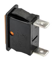 c0430atnae Arcolectric (Bulgin) Ltd 0430 Series Orange Neon Panel Mount Indicator, 250V, 28.2 x 11.5mm Mounting Hole Size, Solder