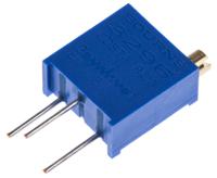 3296y-1-203lf 20kΩ, Through Hole Trimmer Potentiometer 0.5W Top Adjust Bourns, 3296