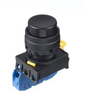 yw1b-a2e10b Idec YW Series Illuminated Push Button Complete Unit, Panel Mount, 22mm Cutout, SPST, IP65