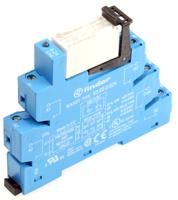 385200240060 Finder 38 Series Interface Relay, DIN Rail Mount, 24V ac/dc Coil, DPDT, 2-Pole