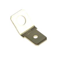 140814-1 TE Connectivity FASTON .250 Uninsulated Male Spade Connector, PCB Tab, 6.35 x 0.81mm Tab Size