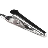 2480 Kitronik Crocodile Clip Lead, Black, Red, 300mm Lead Length