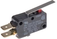 v-162-1c5 Omron Long Hinge Lever Micro Switch, Tab Terminal, 16 A @ 250 V ac, SPDT, IP40