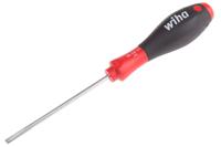 00692 Wiha Slotted  Screwdriver, 0.8 x 4 mm Tip, 100 mm Blade, 211 mm Overall
