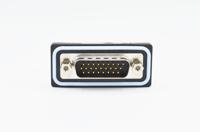 hdf-r26-113l011 Norcomp HDF 26 Way Right Angle Solder D-sub Connector Plug, 2.29mm Pitch, with 4-40 Screw Locks