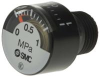 g15-10-01 SMC Male, Female Pressure Gauge 1 MPa