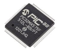 pic32mx575f512l-80ipt Microchip PIC32MX575F512L-80I/PT, 32 bit PIC Microcontroller, 80 MHz, 512kB FLASH, 100-Pin TQFP