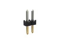 10138654-g03-02lf Amphenol Communications Solutions Minitek Series Straight Through Hole Pin Header, 2 Contact(s), 2 mm Pitch, 1 Row,