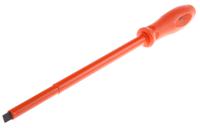 911-1128 ITL Insulated Tools Ltd Slotted Insulated Screwdriver, 10 x 1.6 mm Tip, 254 mm Blade, VDE/1000V, 368 mm Overall