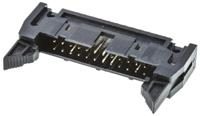 t816124a1s101ceu Amphenol Communications Solutions T816 Series Straight Through Hole PCB Header, 24 Contact(s), 2.54 mm Pitch, 2 Row,