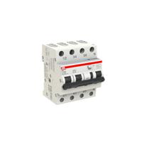 2csr256040r1164-ds203nc-c16-ac30 ABB RCBO, 16A Current Rating, 4P Poles, 30mA Trip Sensitivity, Type C