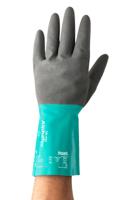 58430100 Ansell AphaTec 58-430 Green Nitrile Work Gloves, Size 10, Nitrile Coating