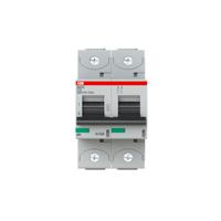 2ccs862001r0324 ABB S802 Circuit Breaker, 2P, 32A Curve C, 690V AC, 250V DC, 50 kA Breaking Capacity