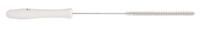 53635 Vikan Medium Bristle White Hand Brush, 3.5mm bristle length, Polyester, Polypropylene, Stainless Steel bristle material