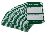 mic-mti-gpi-gn-20 Brady White on Green Safety Inspection Tag, English Language, 20 per Pack