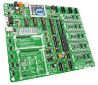mikroe-1385 MikroElektronika Easy AVR V7 EasyAVR Development System Development Kit MIKROE-1385
