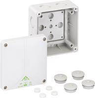 40640001 Spelsberg Abox-i 060 Series Grey Polycarbonate Junction Box, IP65, 0 Terminals, 110 x 110 x 67mm