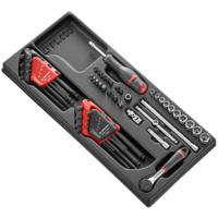 modr161-46pb Facom 56 Piece Socket Module Tool Kit with Thermoformed Tray