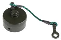 62gb-812-12 Amphenol Limited 62GB MIL-DTL-26482 Plug Dust Cap, Shell Size 12, with Zinc Cobalt Finish, Aluminium