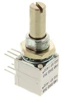 14820f0gjsx13102ka Vishay 148 1kΩ Rotary Potentiometer 1-Gang, Panel Mount (Through Hole), 14820F0GJSX13102KA