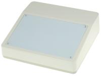 a9084165a9184001 OKW DeskCase 190 Series Grey, White ABS Desktop Enclosure, 228 x 216 x 76mm