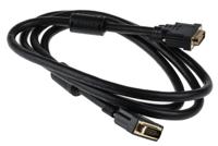 182-8563 RS PRO, Male DVI-I Dual Link to Male DVI-I Dual Link  Cable, 2mBlack sheathFoil shielding
