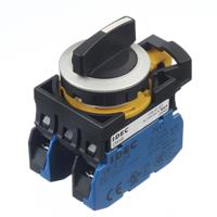 cw4s-31e20 Idec Spring Return Selector Switch - (DPST) 22mm Cutout Diameter 3 Positions
