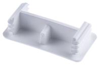 p-34240-w Unistrut PVC End Cap, Fits Channel Size 21 x 41mm