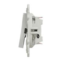 s520214 Schneider Electric 2 Way White Switch Mechanism 10A, Odace Series