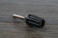 423-201 RS PRO 16A, Black Binding Post With Brass Contacts and Nickel Plated