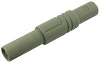 934097106 Hirschmann Test & Measurement Grey Male Banana Plug, 4 mm Connector, Screw Termination, 24A, 1000V ac/dc, Nickel Plating