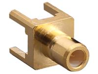 consmb001-g Linx, Jack Board Mount SMB Connector, 50Ω, Solder, Through Hole Termination, Straight Body