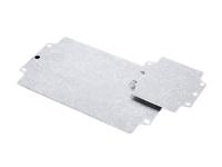 9112700 Rittal Sheet Steel Mounting Plate, 142mm H, 144mm W for Use with GA Series