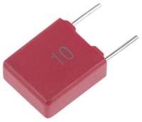 mks2c033301c00kssd WIMA MKS2 Polyester Film Capacitor, 40 V ac, 63 V dc, ±10%, 330nF, Through Hole